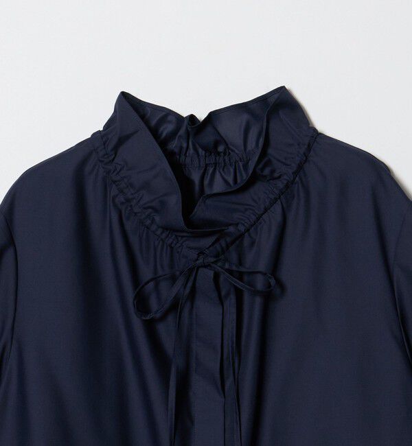 UNITED ARROWS「フリルカラー フレアスリーブ ブラウス」|シャツ・ブラウス|
