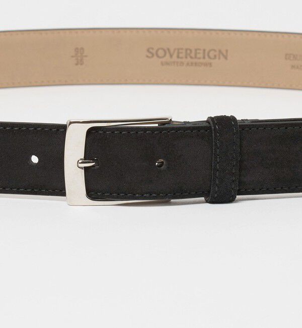 UNITED ARROWS「＜SOVEREIGN＞ イタリアン スエード ベルト」|ベルト|