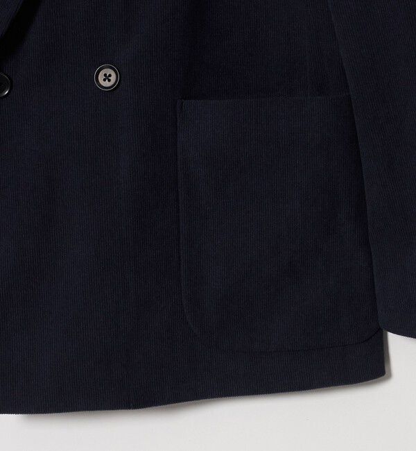 UNITED ARROWS「ライト コーデュロイ ダブル 4ボタン テーラードジャケット UA COZY ウォッシャブル ヨコストレッチ」|テーラードジャケット|