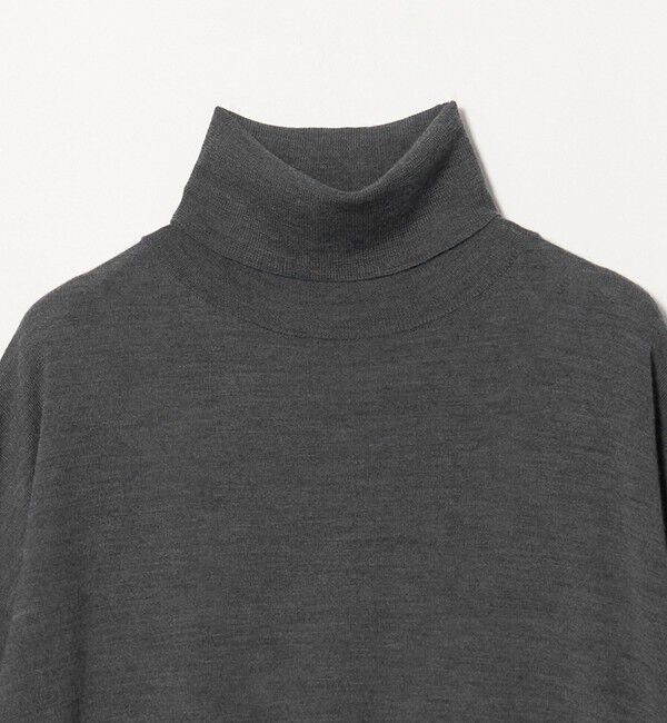UNITED ARROWS「18G ウール タートルネック ニット ‐ウォッシャブル‐」|ニット・セーター|
