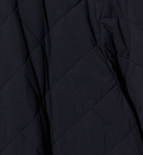 UNITED ARROWS「キルティング ステンカラー ミドルコート」|ステンカラーコート|
