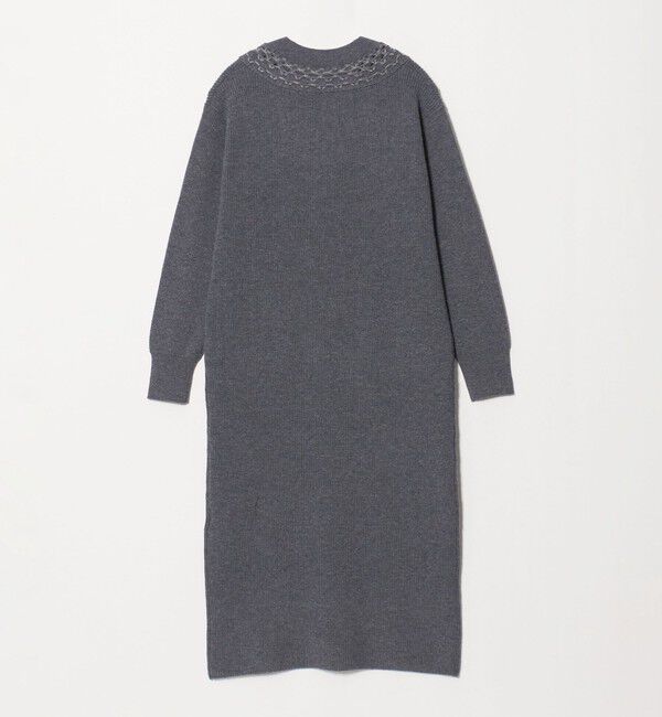UNITED ARROWS「アゼ Vネック ニット ワンピース」|ワンピース|