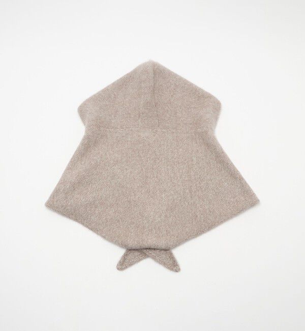 UNITED ARROWS「フォックス カシミヤ フーデッド ストール」|ストール|