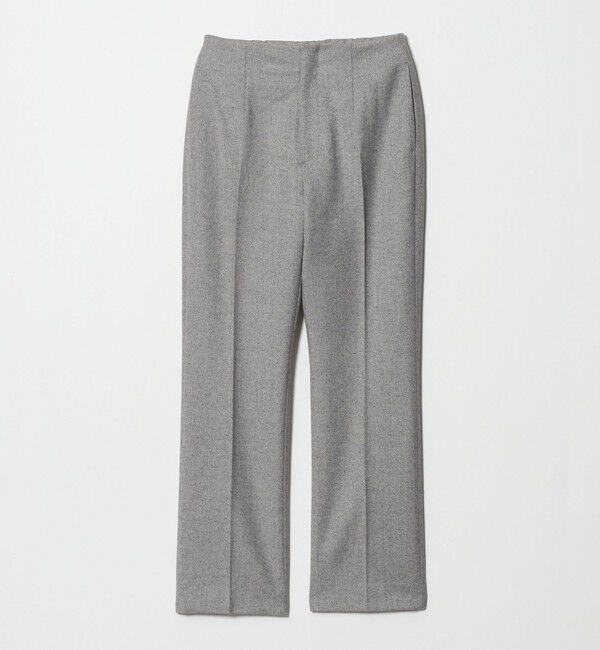UNITED ARROWS「クラス ツイード ストレート パンツ」|スラックス|LT.GRAY