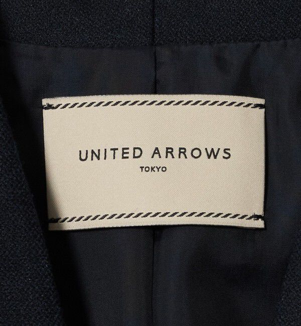UNITED ARROWS「クラス ツイード ノーカラー ジャケット」|ノーカラージャケット|
