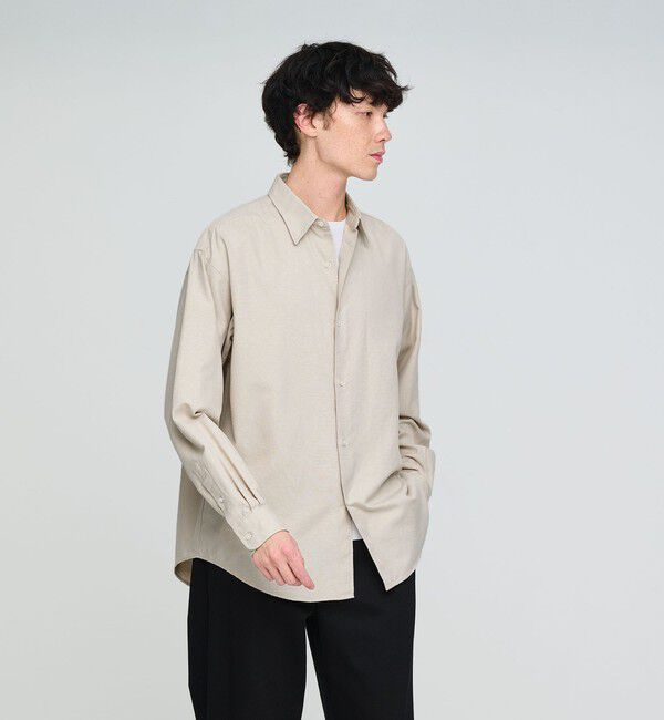 UNITED ARROWS green label relaxing「FINE BASIC スビン オックスフォード レギュラー 長袖 シャツ」|シャツ・ブラウス|