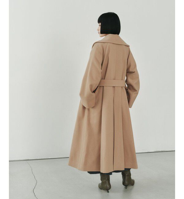 EMMEL REFINES「＜EMMEL REFINES＞EM ベルテッド フレア ロングコート」|その他|