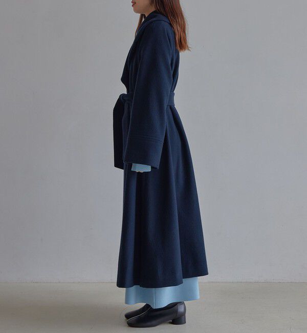 EMMEL REFINES「＜EMMEL REFINES＞EM ベルテッド フレア ロングコート」|その他|