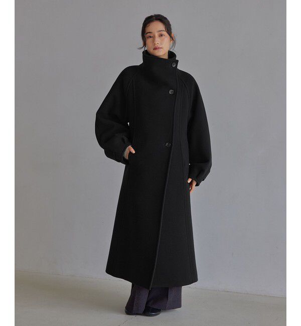 EMMEL REFINES「＜EMMEL REFINES＞EM スタンドネック ロングコート」|その他|