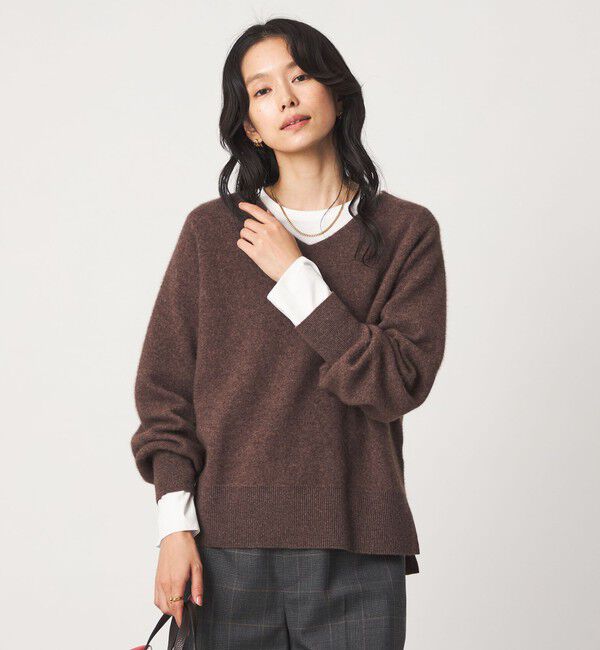 UNITED ARROWS green label relaxing「ドッキング カフス ロングスリーブ プルオーバー カットソー」|Tシャツ・カットソー|