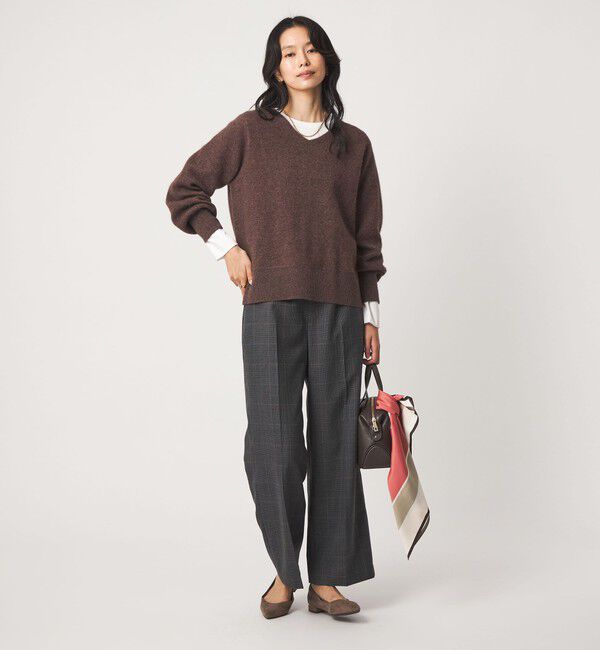 UNITED ARROWS green label relaxing「ドッキング カフス ロングスリーブ プルオーバー カットソー」|Tシャツ・カットソー|