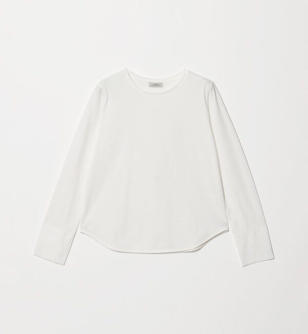 UNITED ARROWS green label relaxing「ドッキング カフス ロングスリーブ プルオーバー カットソー」|Tシャツ・カットソー|