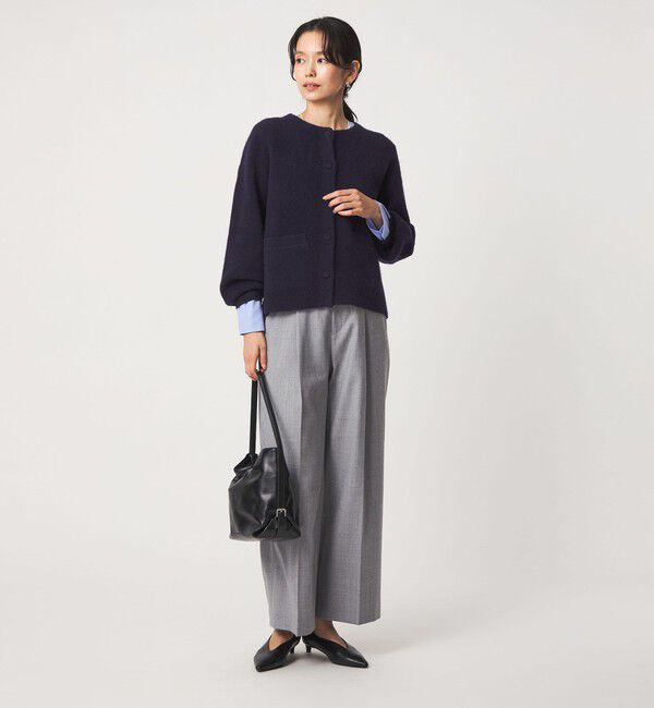 UNITED ARROWS green label relaxing「ドッキング カフス ロングスリーブ プルオーバー カットソー」|Tシャツ・カットソー|