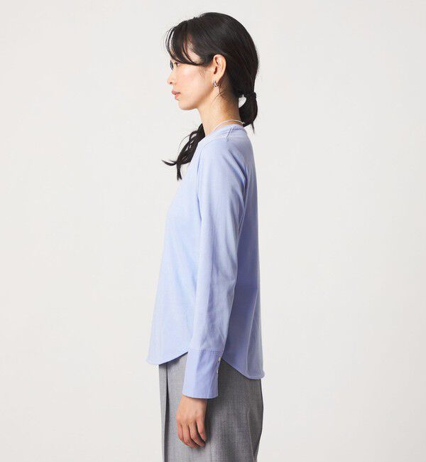 UNITED ARROWS green label relaxing「ドッキング カフス ロングスリーブ プルオーバー カットソー」|Tシャツ・カットソー|