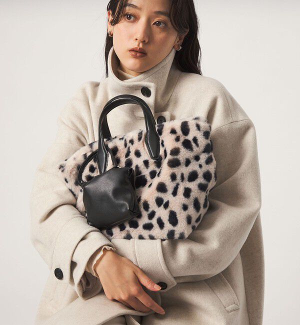 UNITED ARROWS green label relaxing「フェイクファートートバッグ ポーチ付き」|ショルダー・メッセンジャー|