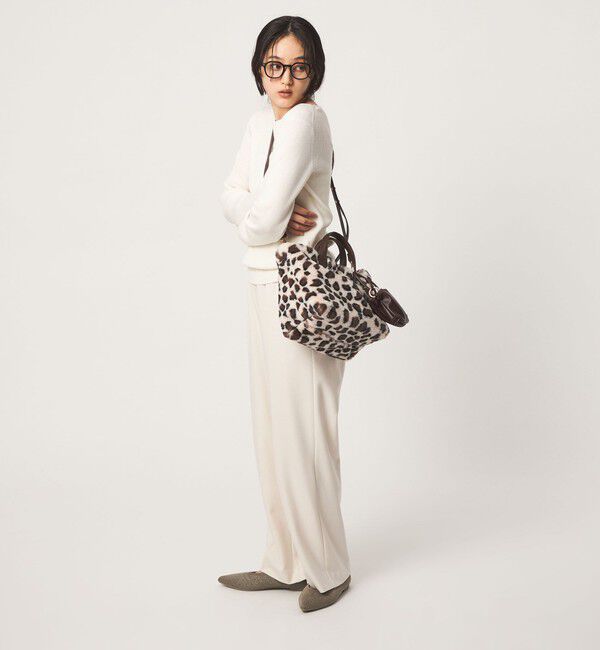 UNITED ARROWS green label relaxing「フェイクファートートバッグ ポーチ付き」|ショルダー・メッセンジャー|