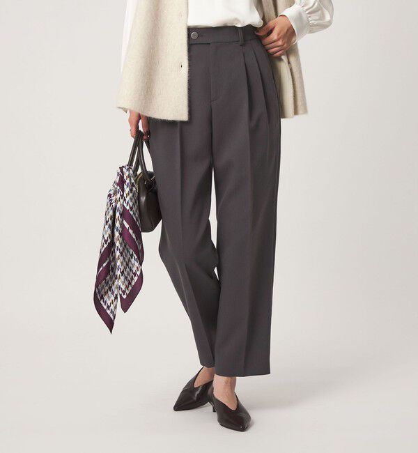 UNITED ARROWS green label relaxing「［size SHORT/TALLあり］fleurie(フルリー) テーパード パンツ」|スラックス|