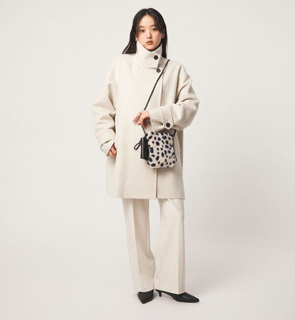 UNITED ARROWS green label relaxing「ファーライク ポシェット」|ショルダー・メッセンジャー|