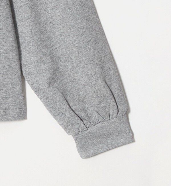 UNITED ARROWS green label relaxing「【WEB限定】＜at ease＞ソデ フリル ロングスリーブ プルオーバー カットソー」|Tシャツ・カットソー|
