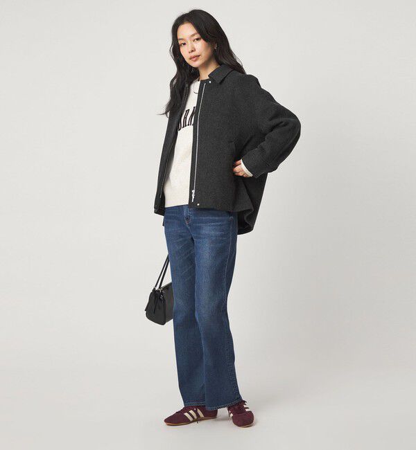 UNITED ARROWS green label relaxing「［size SHORTあり］ジップアップ ブルゾン」|ブルゾン・スタジャン|