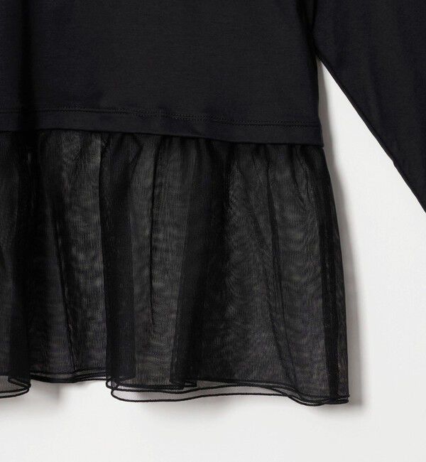 UNITED ARROWS green label relaxing「スソ チュール プルオーバー カットソー」|Tシャツ・カットソー|