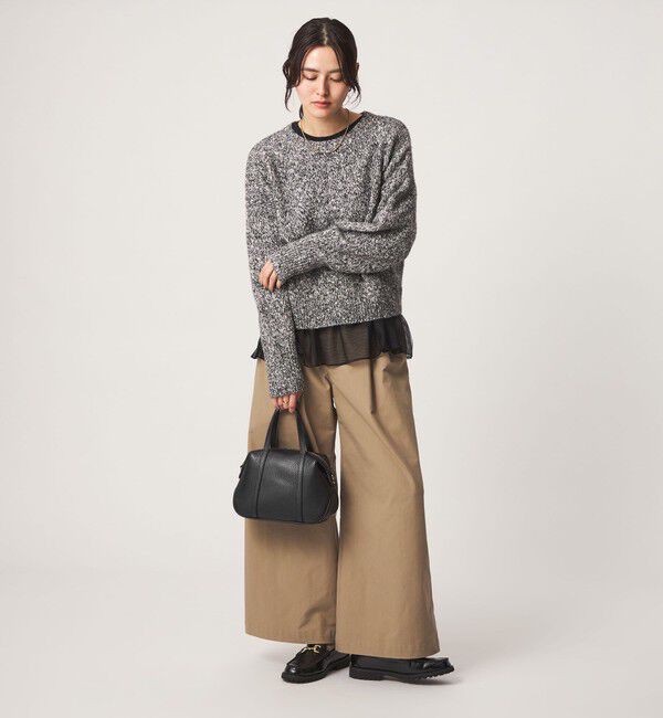 UNITED ARROWS green label relaxing「スソ チュール プルオーバー カットソー」|Tシャツ・カットソー|