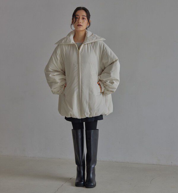 EMMEL REFINES「＜EMMEL REFINES＞EM ビッグカラー コクーン パファー コート」|その他|