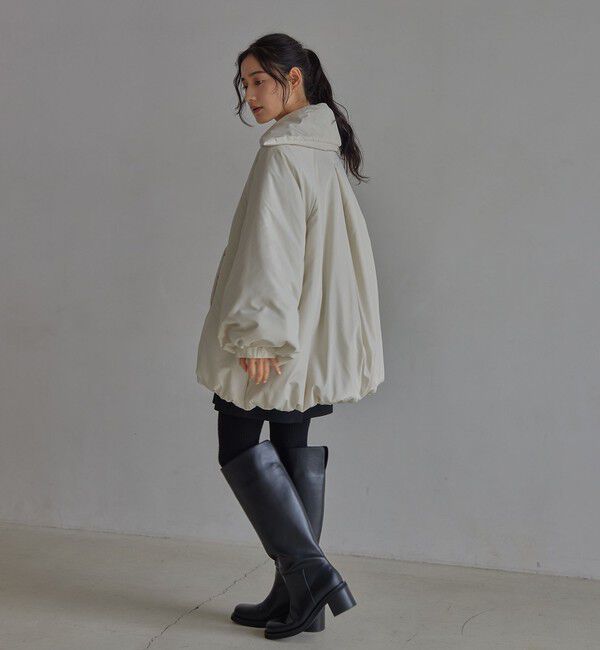 EMMEL REFINES「＜EMMEL REFINES＞EM ビッグカラー コクーン パファー コート」|その他|