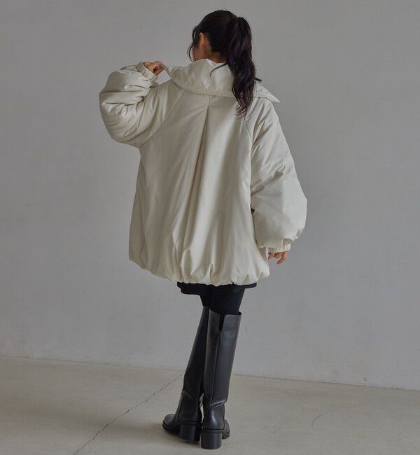 EMMEL REFINES「＜EMMEL REFINES＞EM ビッグカラー コクーン パファー コート」|その他|