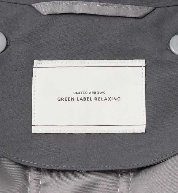 UNITED ARROWS green label relaxing「A+ ポリエステル ミノテック 2WAY バルカラー ステンカラーコート -撥水・防風・保温-」|ステンカラーコート|