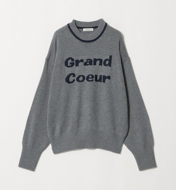 UNITED ARROWS green label relaxing「ロゴ ニット プルオーバー」|ニット・セーター|