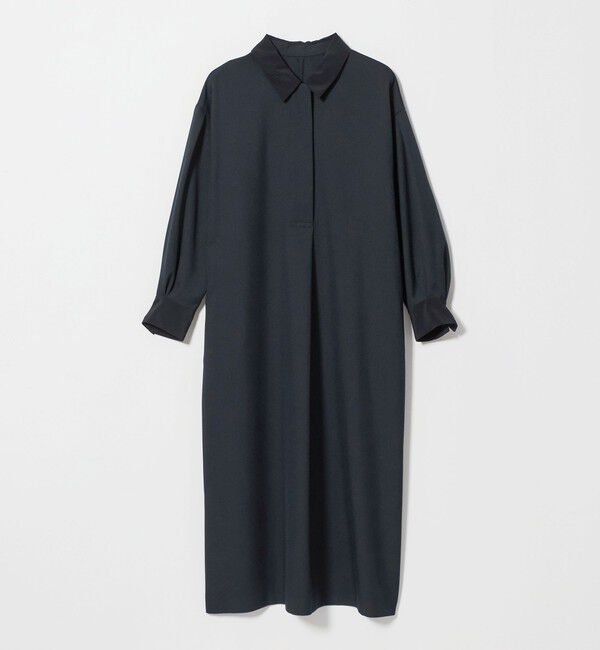UNITED ARROWS green label relaxing「コクーン シャツ ワンピース」|ワンピース|NAVY
