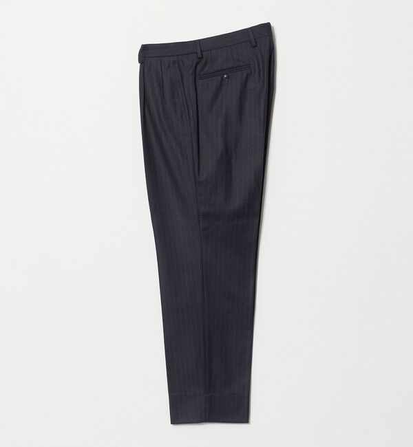 UNITED ARROWS green label relaxing「GLR CLOTH フラノ RLX/RG 2プリーツ スラックス セットアップパンツ」|スラックス|