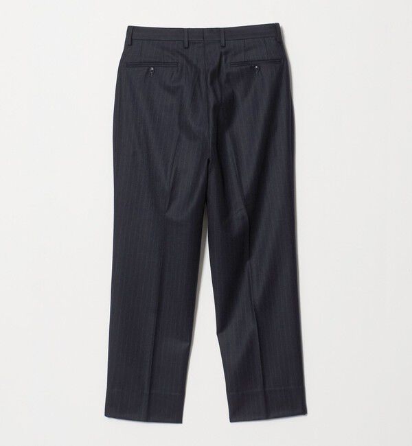 UNITED ARROWS green label relaxing「GLR CLOTH フラノ RLX/RG 2プリーツ スラックス セットアップパンツ」|スラックス|