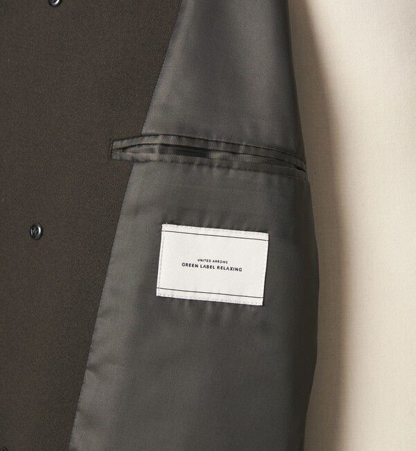 UNITED ARROWS green label relaxing「ウール ナイロン ショート バルカラーコート ステンカラーコート」|ステンカラーコート|