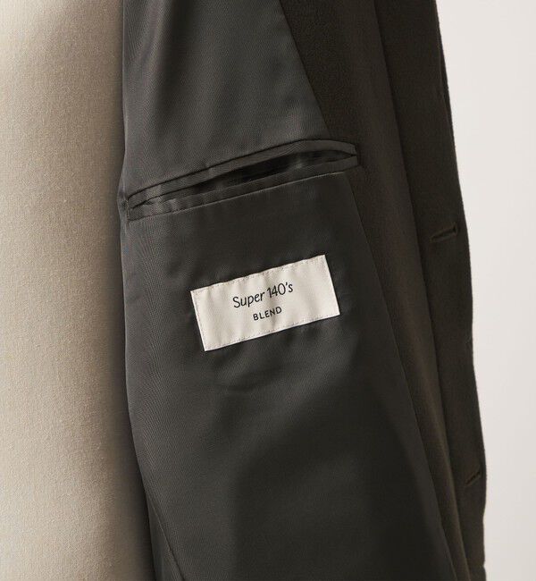 UNITED ARROWS green label relaxing「ウール ナイロン ショート バルカラーコート ステンカラーコート」|ステンカラーコート|