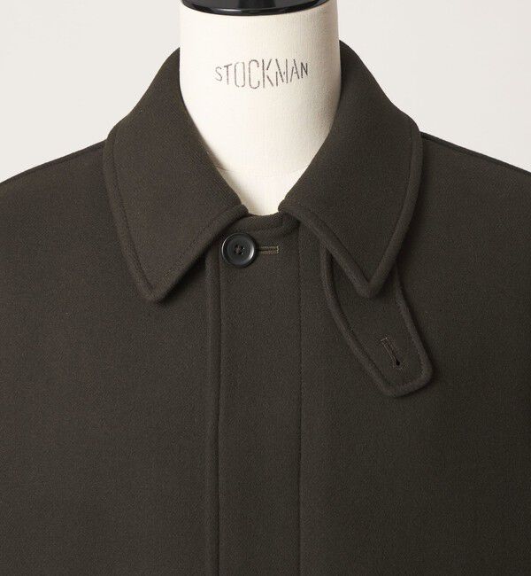 UNITED ARROWS green label relaxing「ウール ナイロン ショート バルカラーコート ステンカラーコート」|ステンカラーコート|