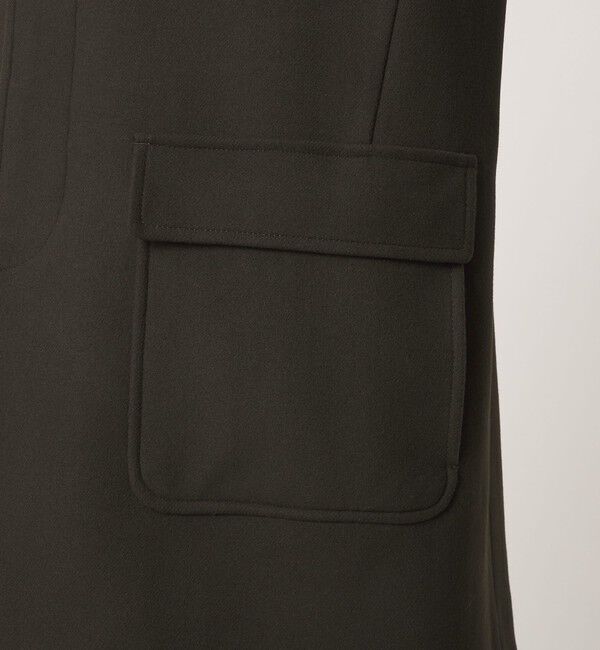 UNITED ARROWS green label relaxing「ウール ナイロン ショート バルカラーコート ステンカラーコート」|ステンカラーコート|