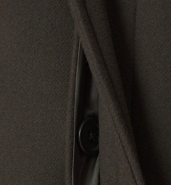 UNITED ARROWS green label relaxing「ウール ナイロン ショート バルカラーコート ステンカラーコート」|ステンカラーコート|