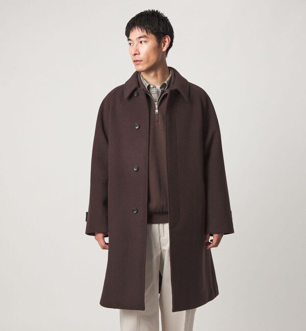 UNITED ARROWS green label relaxing「SENTDALE WOOL ステンカラーコート」|ステンカラーコート|