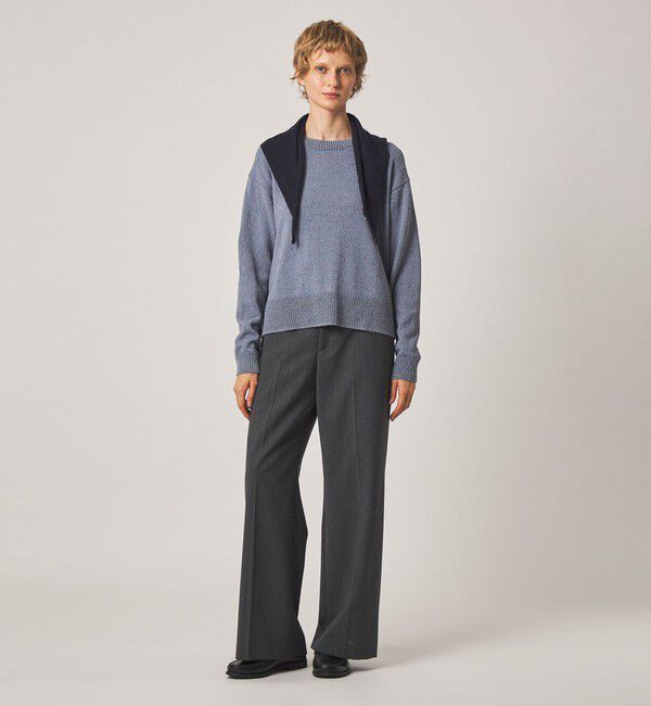 STEVEN ALAN「＜Steven Alan＞ミックス ニット プルオーバー」|ニット・セーター|