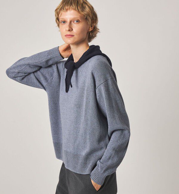 STEVEN ALAN「＜Steven Alan＞ミックス ニット プルオーバー」|ニット・セーター|