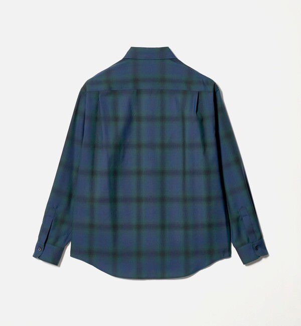 BEAUTY&YOUTH UNITED ARROWS「尾州 ウーステッド チェック レギュラー シャツ GRANDE TAPERD型 ウォッシャブル MADE IN JAPAN」|シャツ・ブラウス|