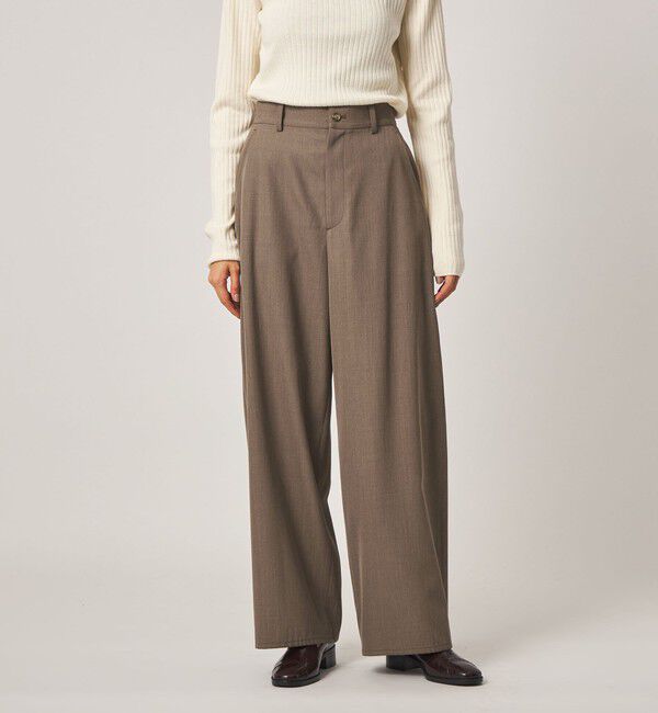 STEVEN ALAN「＜Steven Alan＞ツイル ワイド バレル パンツ」|スラックス|