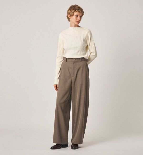 STEVEN ALAN「＜Steven Alan＞ツイル ワイド バレル パンツ」|スラックス|