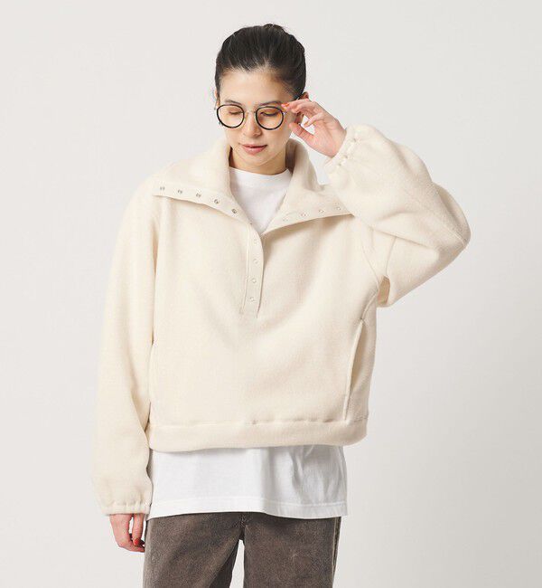 BEAUTY&YOUTH UNITED ARROWS「フリース スナップ プルオーバー」|Tシャツ・カットソー|