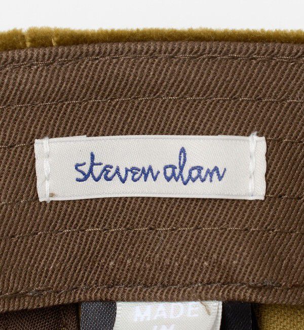 STEVEN ALAN「＜Steven Alan＞ コットン ベルベット キャップ」|キャップ・キャスケット|