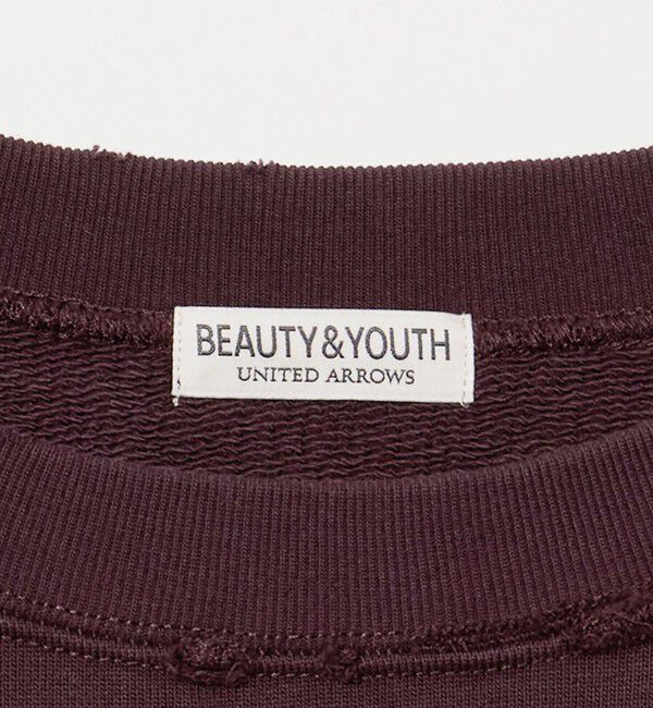 BEAUTY&YOUTH UNITED ARROWS「ヴィンテージ ウラケ ダメージ クルーネック スウェット」|Tシャツ・カットソー|
