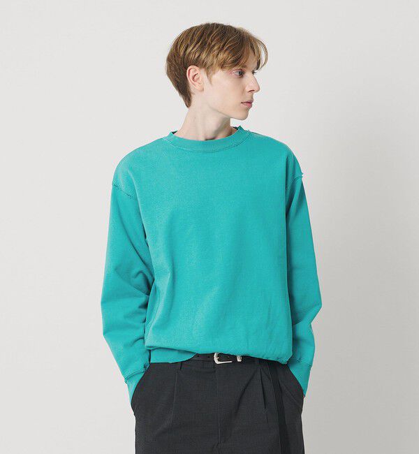 BEAUTY&YOUTH UNITED ARROWS「ヴィンテージ ウラケ ダメージ クルーネック スウェット」|Tシャツ・カットソー|