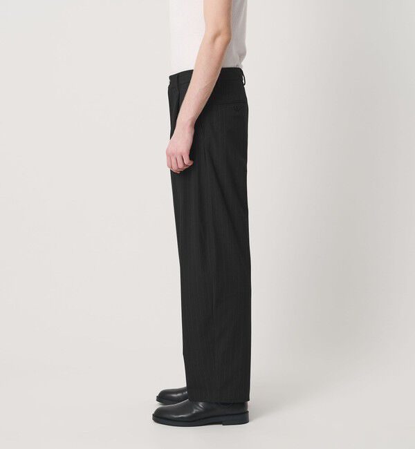 BEAUTY&YOUTH UNITED ARROWS「ストライプ バレル シルエット スラックス NO.9」|チノ|